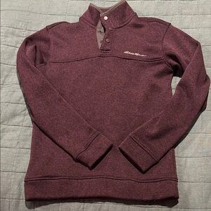 🔥Eddie Bauer Men's Radiator Fleece Snap-Front Pullover🔥